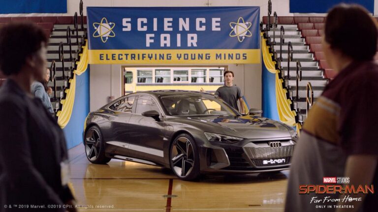 audi e-tron spajdermen
