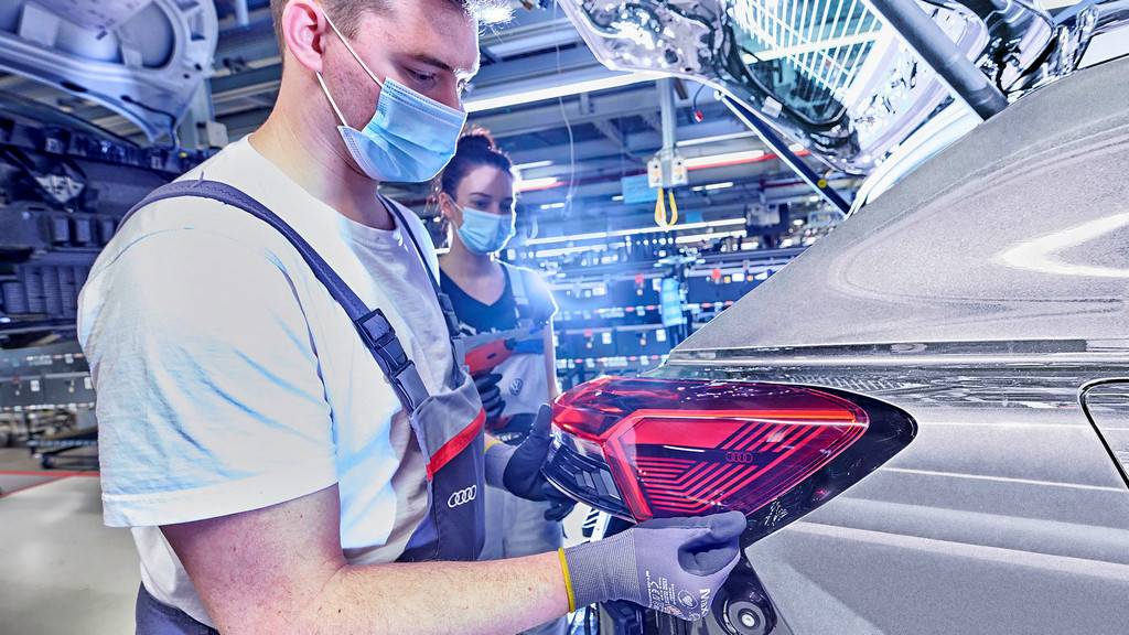 audi q4 e-tron производство цвикау