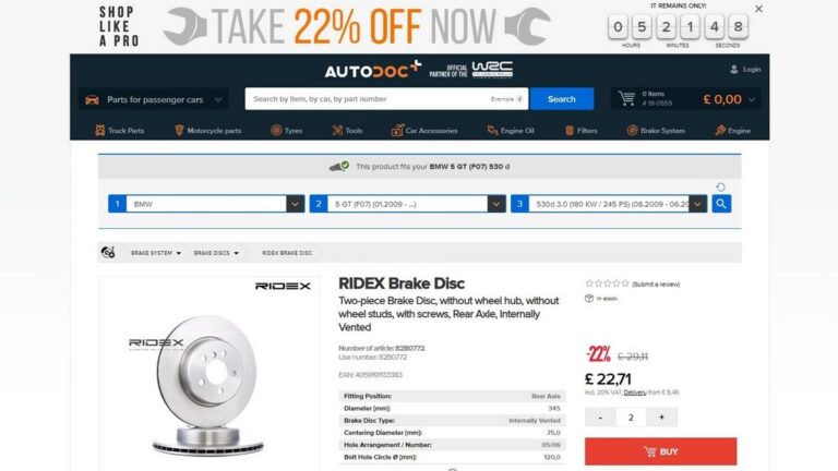 autodoc онлајн продажба автомобилски делови