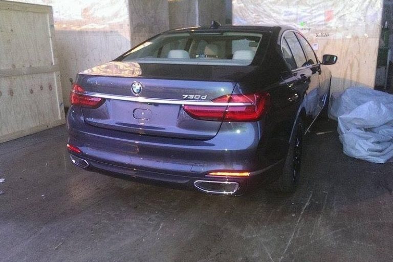 Први фотографии од новата серија 7 на BMW