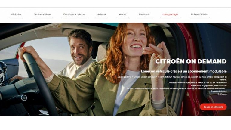 Citroen на барање или да си изнајмиш кола месец за месец