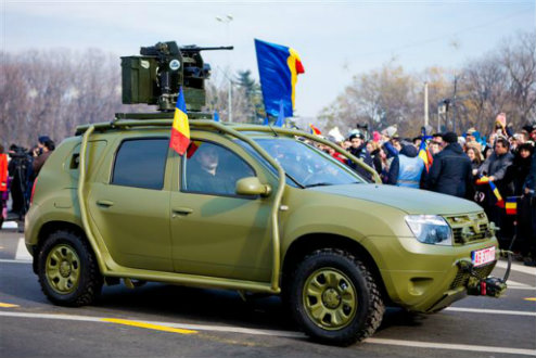 Dacia Duster го наполни оружјето