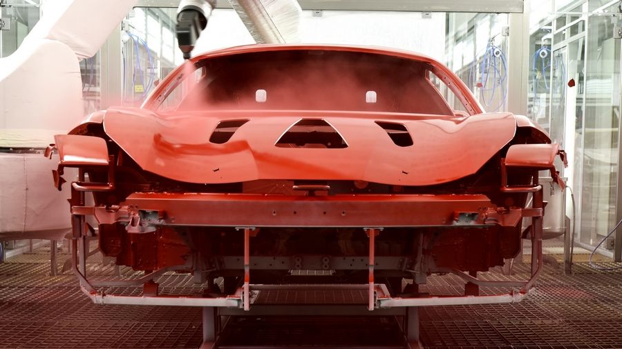 ferrari lakiranje ferrari лакирање ниска температура