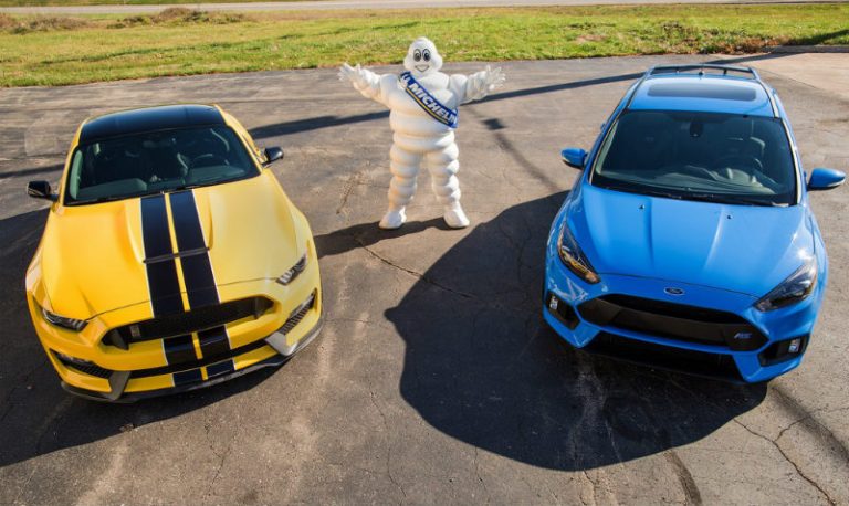 Спортските модели на Ford ќе доаѓаат со гуми Michelin