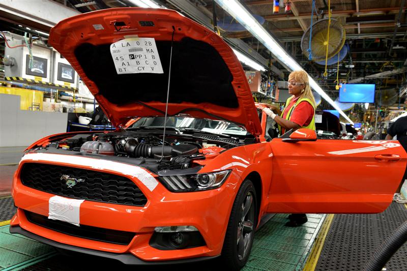 ford mustang proizvodstvo