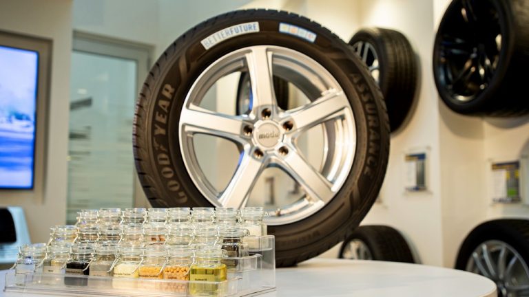 Goodyear развива гума што целосно е изработена од одржливи материјали