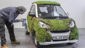 Тревата по површината на smart пречистува 7 килограми СО2 од атмосферскиот воздух за една година