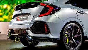 Civic Hatchback Prototype at Geneva Motor Show 2016