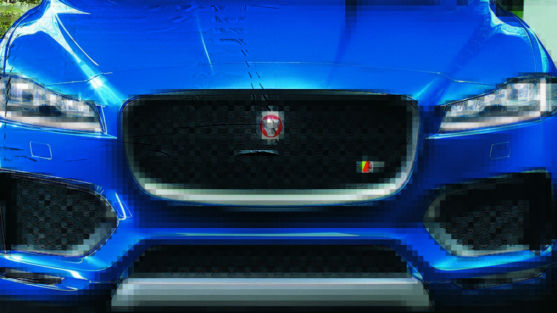 jaguar f-pace maska