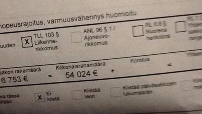 kazna finska