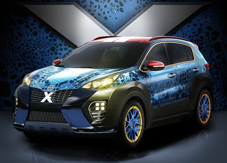 Kia Sportage изработен специјално за Икс-Мен