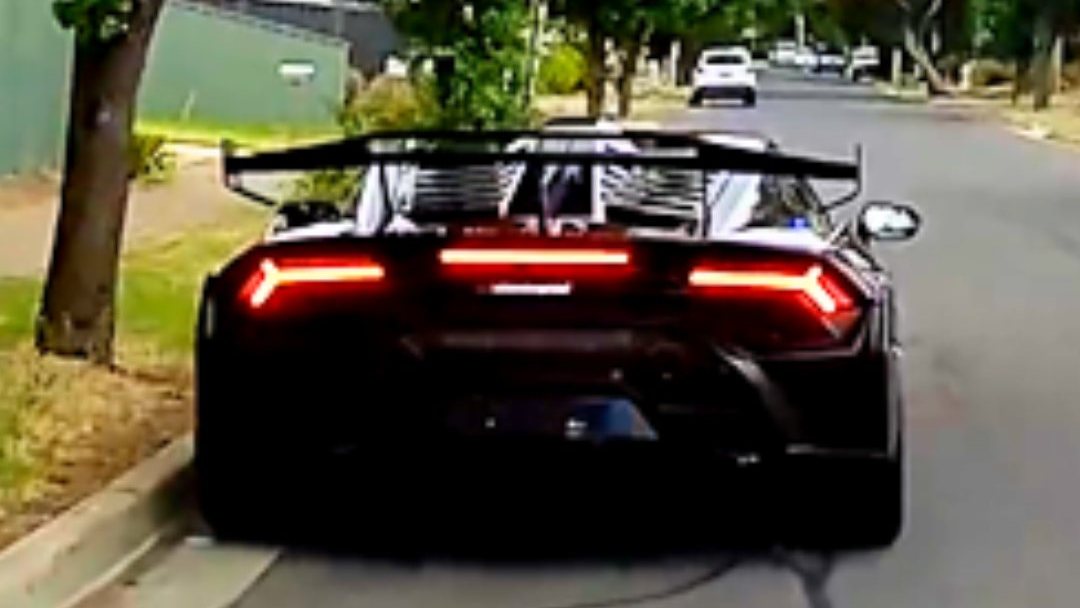 lamborghini kazna bez dozvola za supersportski avtomobil avstralija