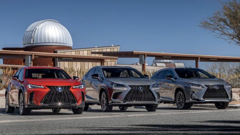 lexus rx nx ux