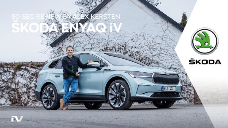 Škoda Enyaq iV претставена во 60 секунди