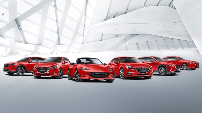 mazda modelska gama