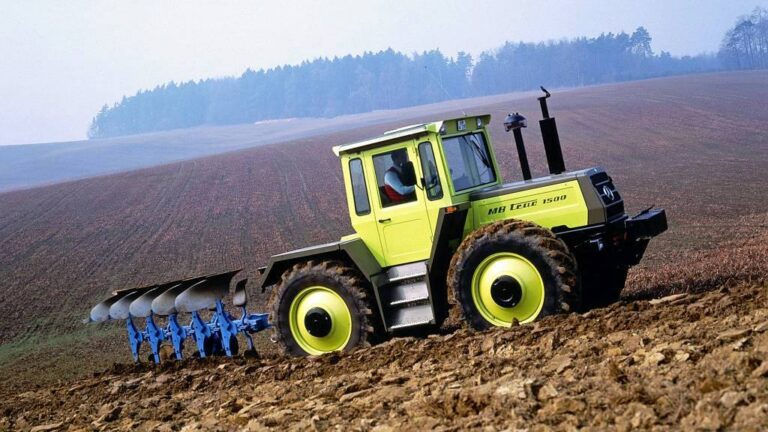 mb trac mercedes трактори