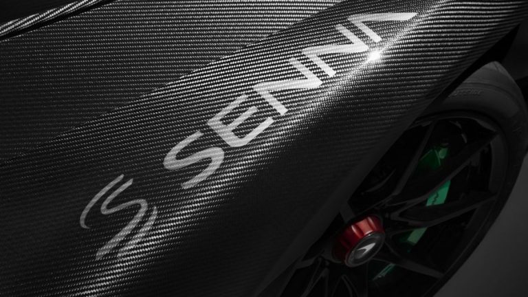 карбон, mclaren senna