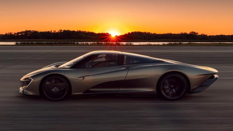 mclaren speedtail brzinski test