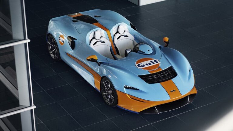 meclaren elva gulf