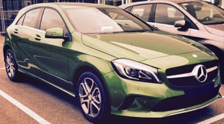 Вака изгледа фејслифтот на класата А на Mercedes