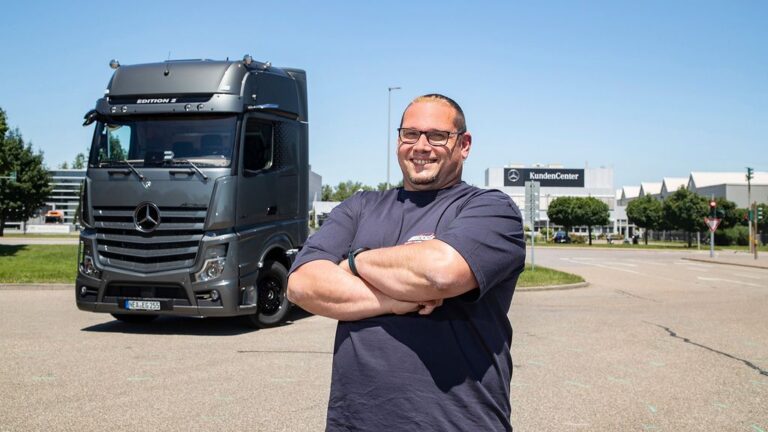 Гордост кога имаш Mercedes Actros од лимитирана серија