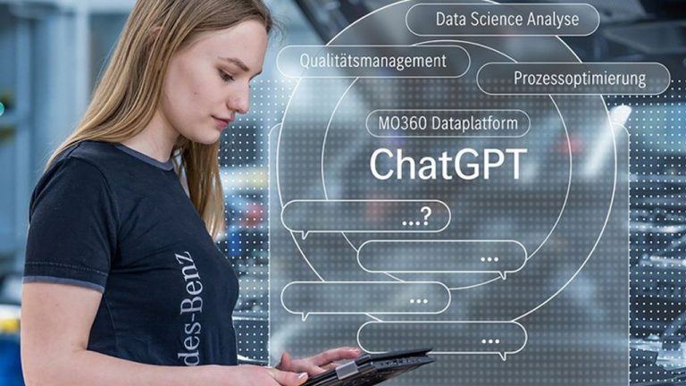 Mercedes ќе го користи ChatGPT и во производството