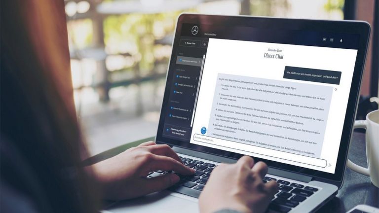 Во Мерцедес вештачка интелигенција ги пишува интерните мејлови