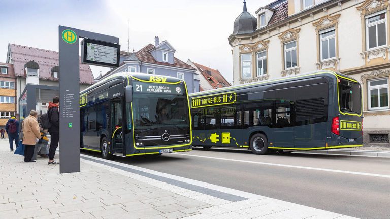 Mercedes го произведе 1000-от електричен автобус eCitaro