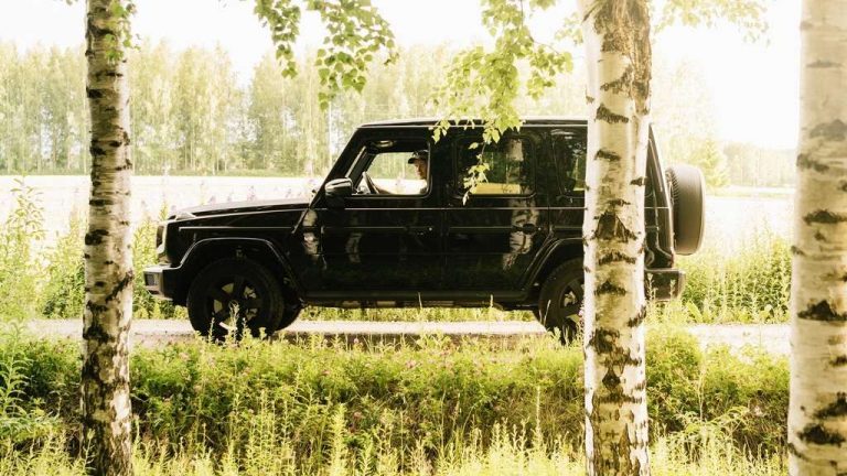 mercedes g-class, Финска