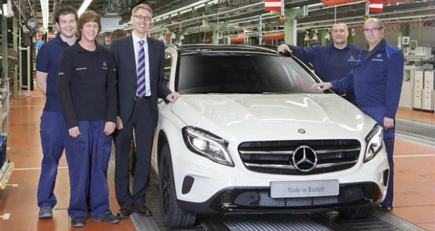 mercedes gla start