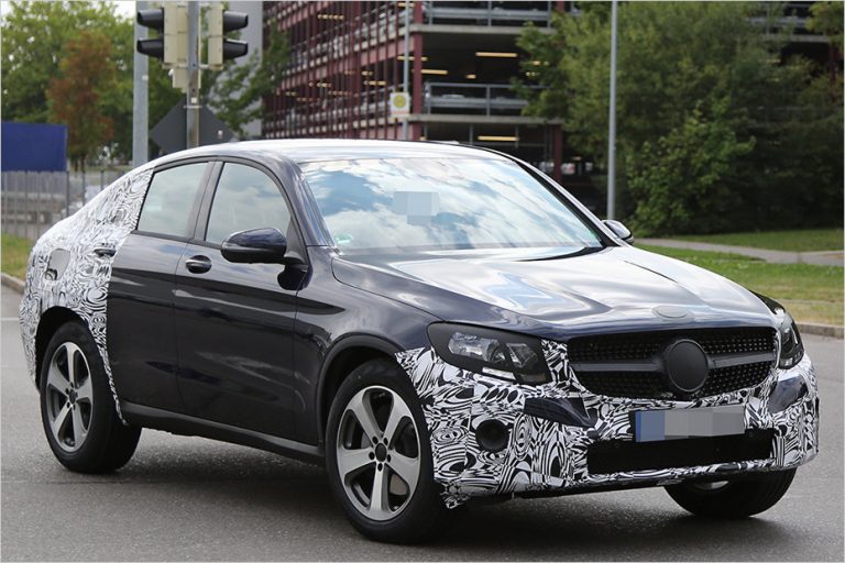 Mercedes GLC Coupe пристига следната пролет како конкурент на BMW X4