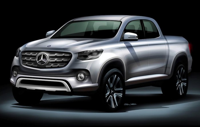 mercedes pikap
