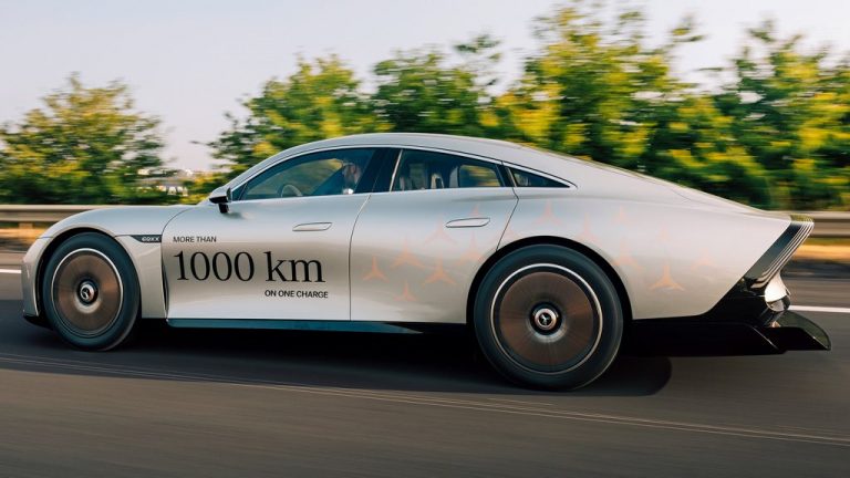 Не само илјада, туку рекордни илјада и 202 km со електричниот Mercedes-Benz Vision EQXX
