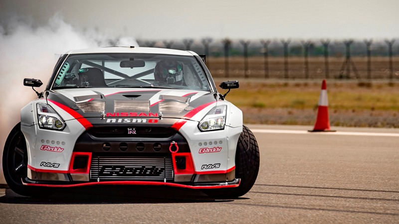 nissan gt-r drift 1