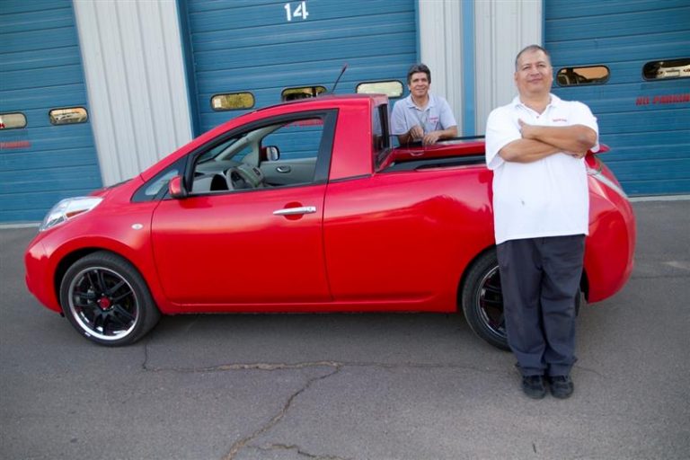 Пикап од наелектризирана сорта: Nissan Sparky