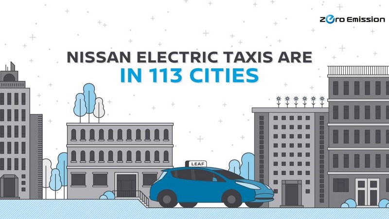Nissan leads a global EV taxi revolution