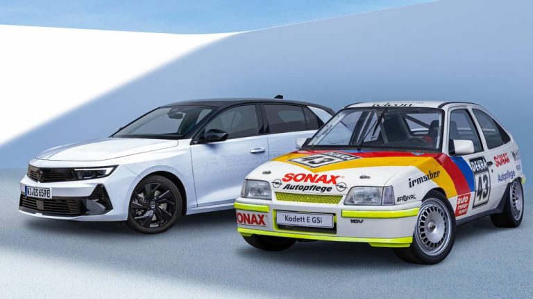 Opel Astra GSe по трагите на Kadett GSi на тркачките патеки