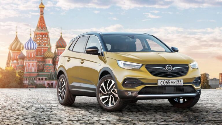 opel grandland x Русија