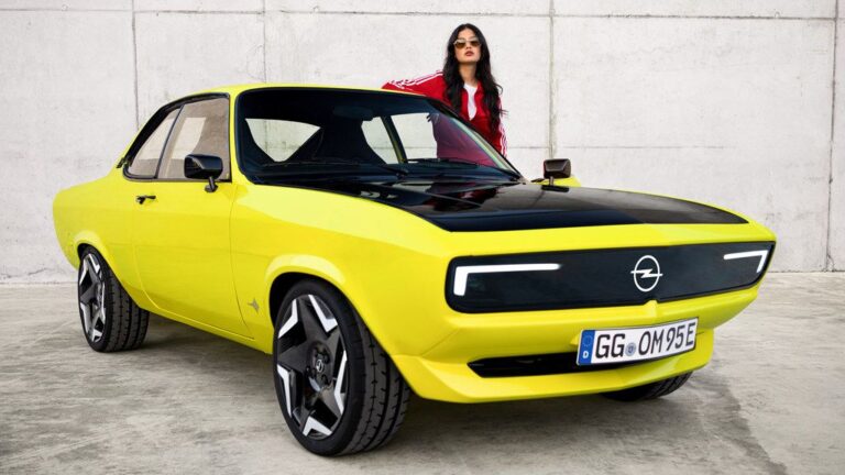Opel Manta стара и добра, но и модерна и електрична