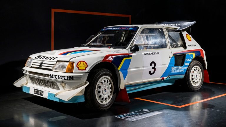 Peugeot 205 turbo 16 потсетува на златните времиња на релито