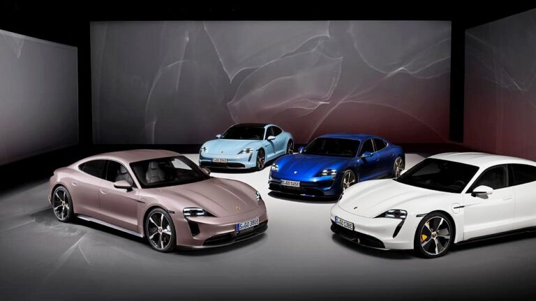 porsche taycan start