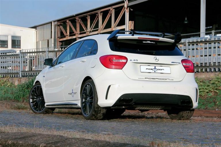 Проектилот на Посејдон: Овој Mercedes-AMG A45 јури со 310 km/h