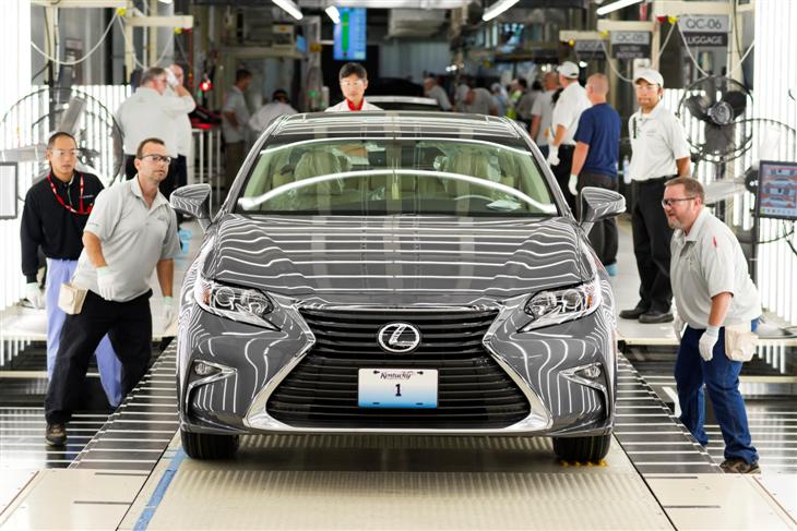 Првиот Lexus произведен во Америка