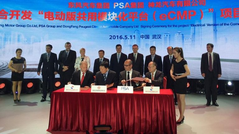 PSA Group развива електрични автомобили со кинескиот Dongfeng