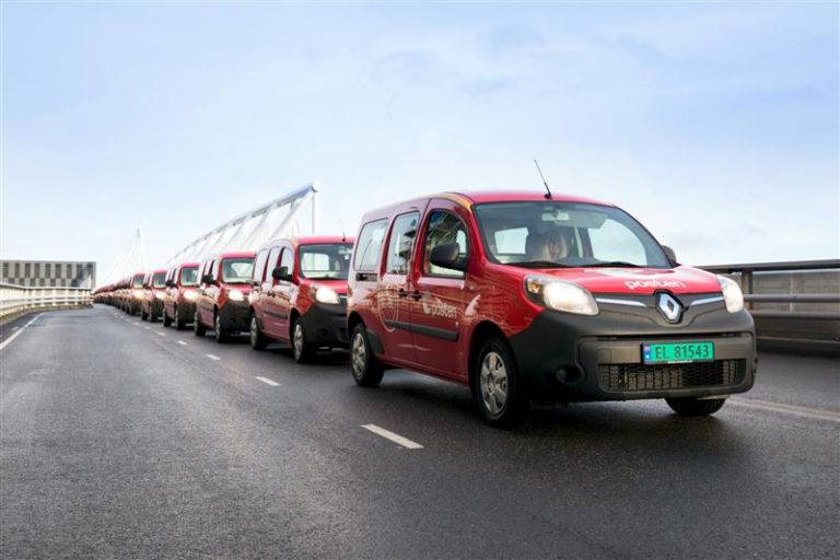 Норвешка нарачува 240 Renault Kangoo на струја за разнесување пошта