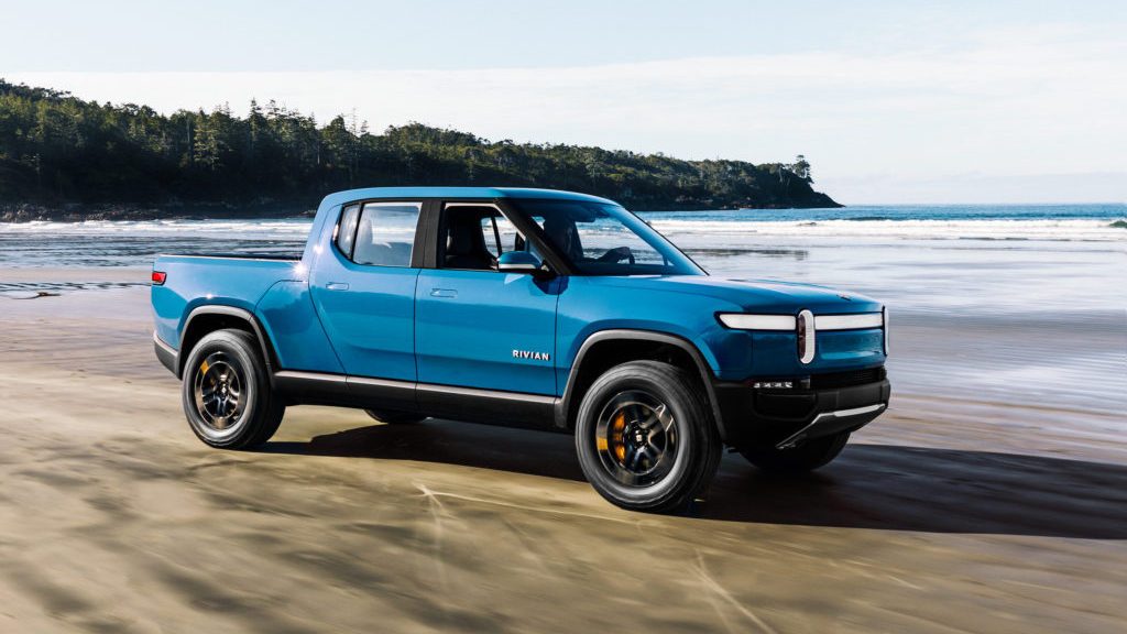 rivian r1t plaza