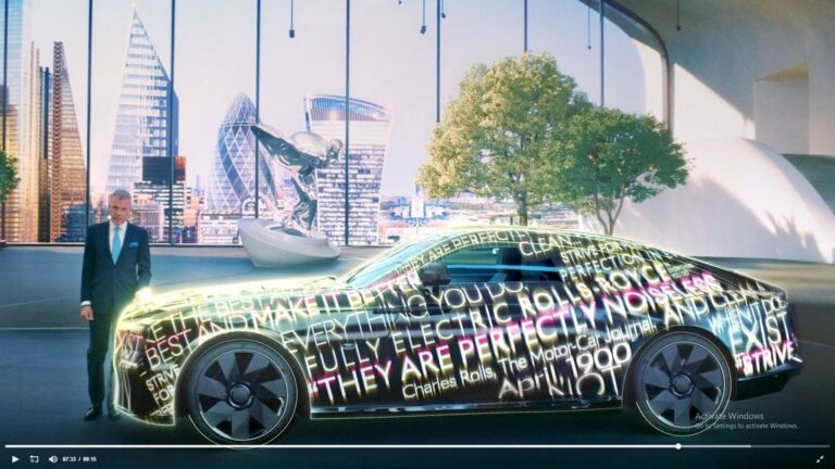 Rolls-Royce има електричен автомобил, името е Spectre