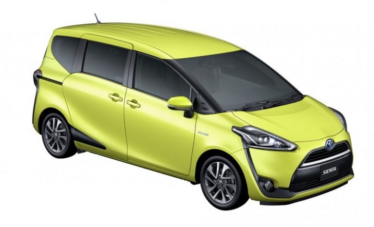 Toyota Sienta во оригинален јапонски стил