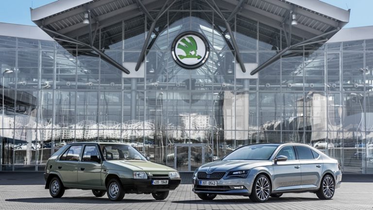 За 25 години од Skoda Favorit до Skoda Superb