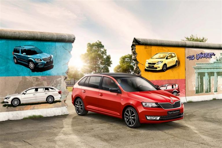 Skoda одбележува 25-годишнина од паѓањето на Берлинскиот ѕид